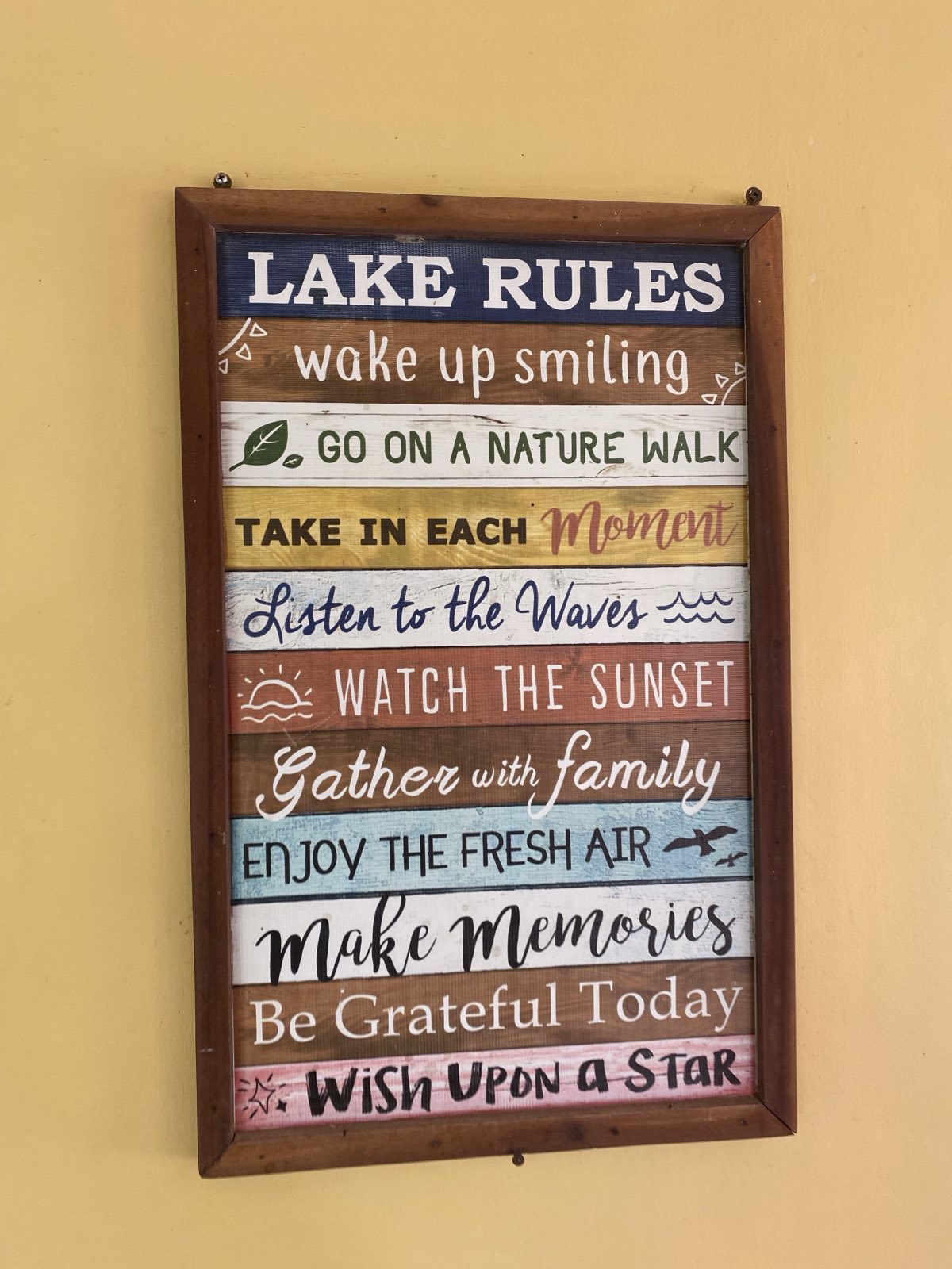 Life Rules, Not Just Lake Rules